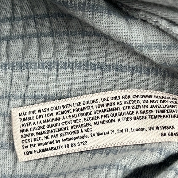 E by Eloise for Anthropologie Ruched Full Zipper Lounge Jacket - Picture 7 of 11